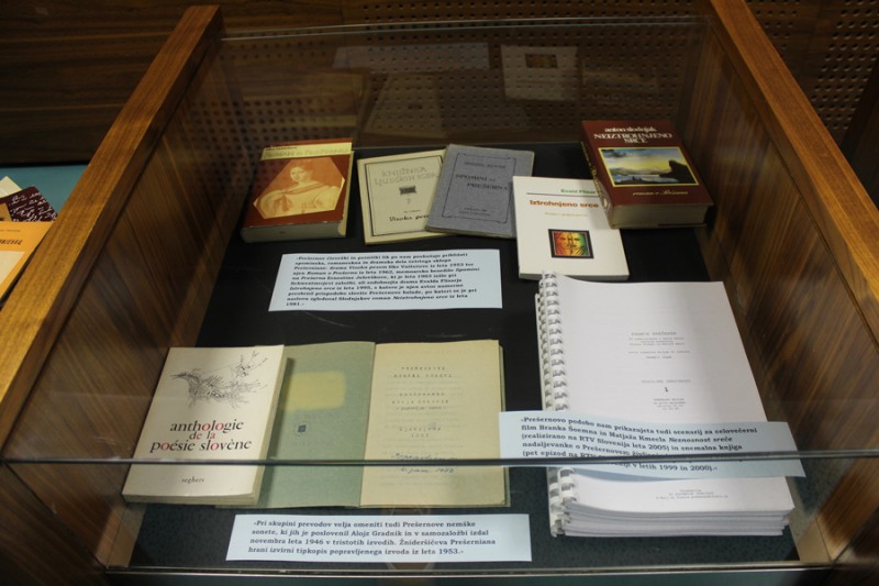 Predpomladna slovesnost v Slovanski knjižnici v znamenju Prešernove bibliofilske zbirke dr. Martina Žnideršiča