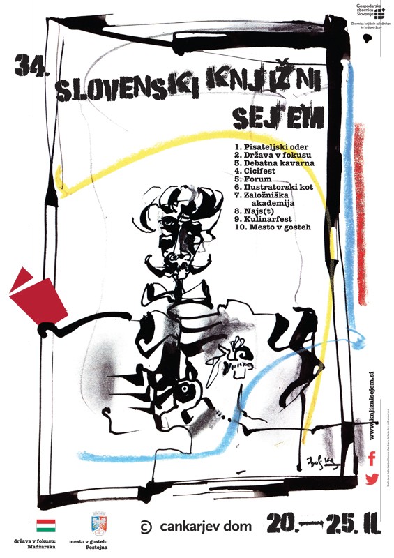 34. slovenski knjižni sejem, 20.–25. 11. 2018