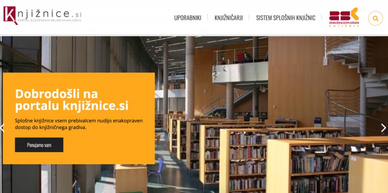 Knjižnice.si – portal slovenskih splošnih knjižnic
