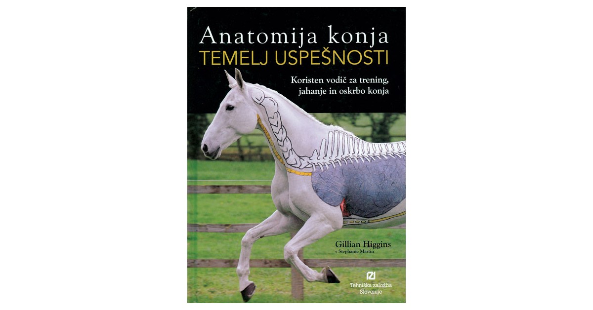 Anatomija konja - temelj uspešnosti - Gillian Higgins, Stephanie Martin | 