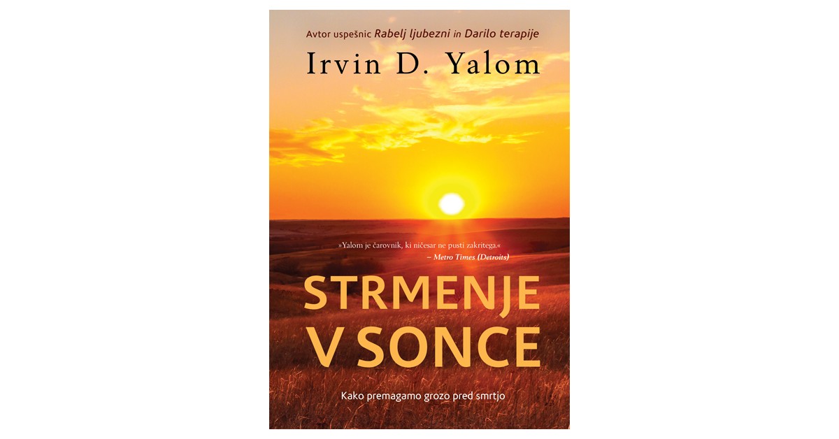 Strmenje v sonce - Irvin D. Yalom | 